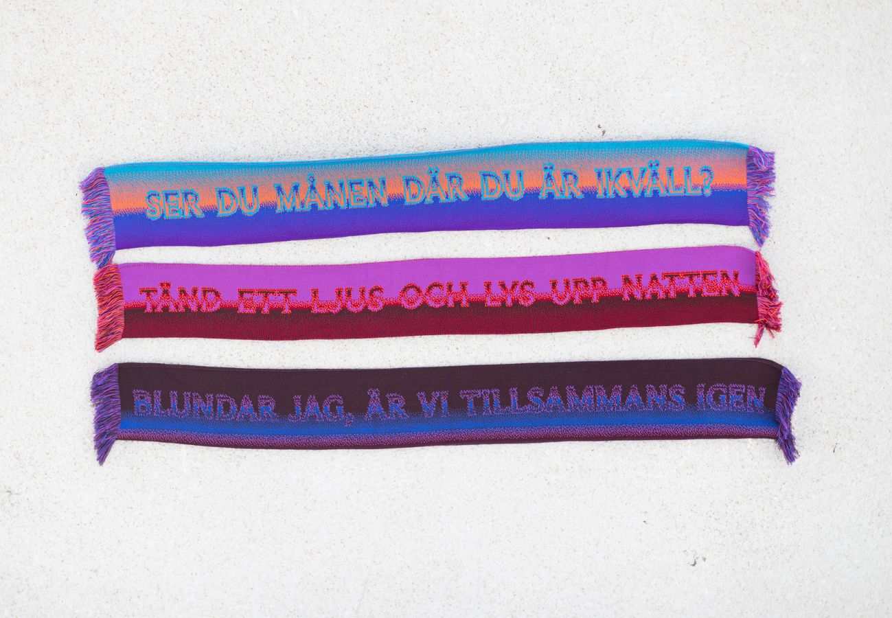 Tre halsdukar produktbild